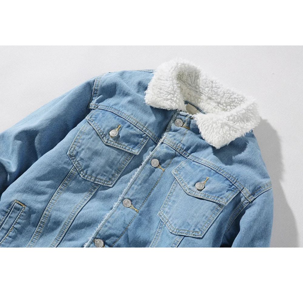 Chaqueta Vaquera Azul Moderna