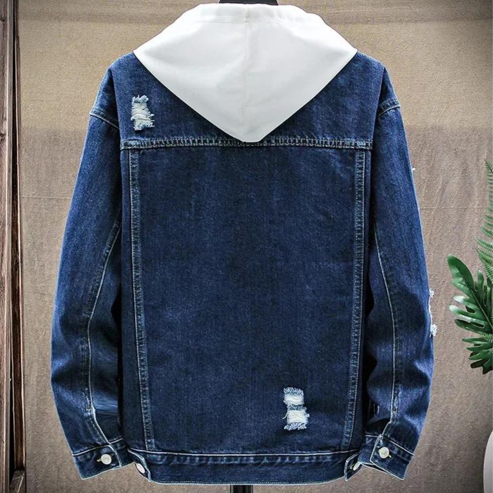 Chaqueta Vaquera Streetwear Azul