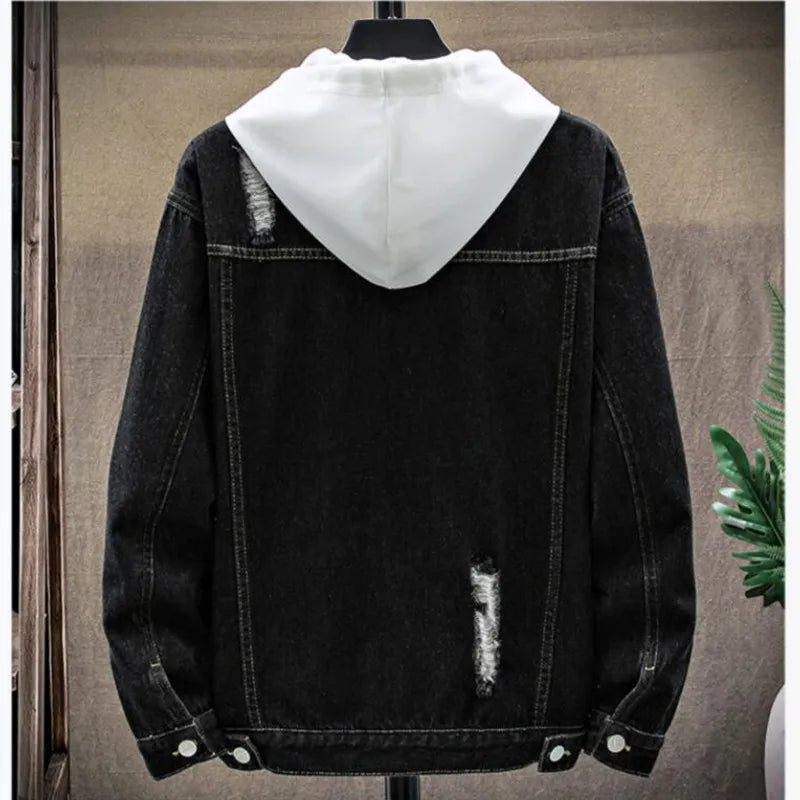 Chaqueta Vaquera Streetwear Azul