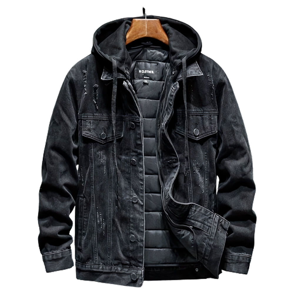 Chaqueta Vaquera Essentials Negra