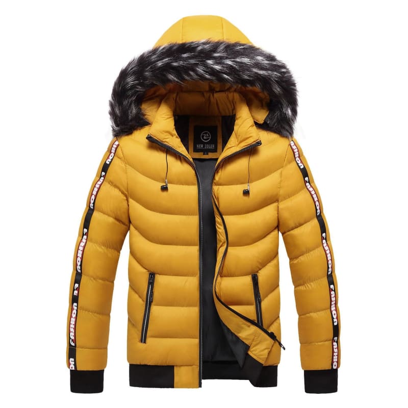 Chaqueta Acolchada con Capucha Forrada