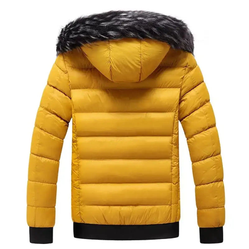 Chaqueta Acolchada con Capucha Forrada