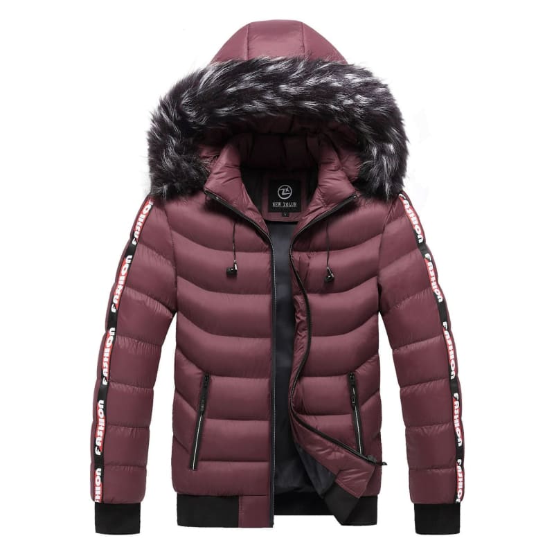 Chaqueta Acolchada con Capucha Forrada