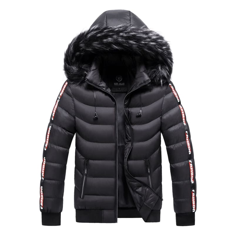 Chaqueta Acolchada con Capucha Forrada