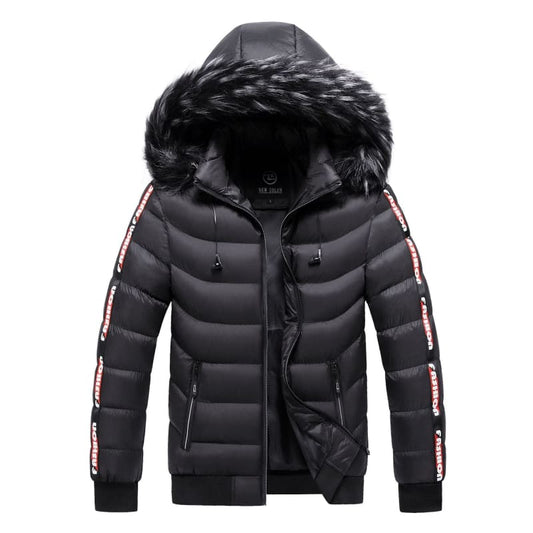 Chaqueta Acolchada con Capucha Forrada