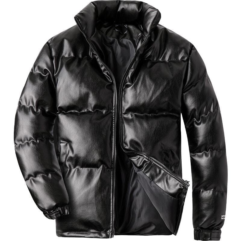 Chaqueta Acolchada de Invierno Negra