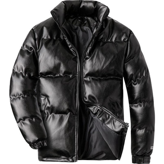 Chaqueta Acolchada de Invierno Negra