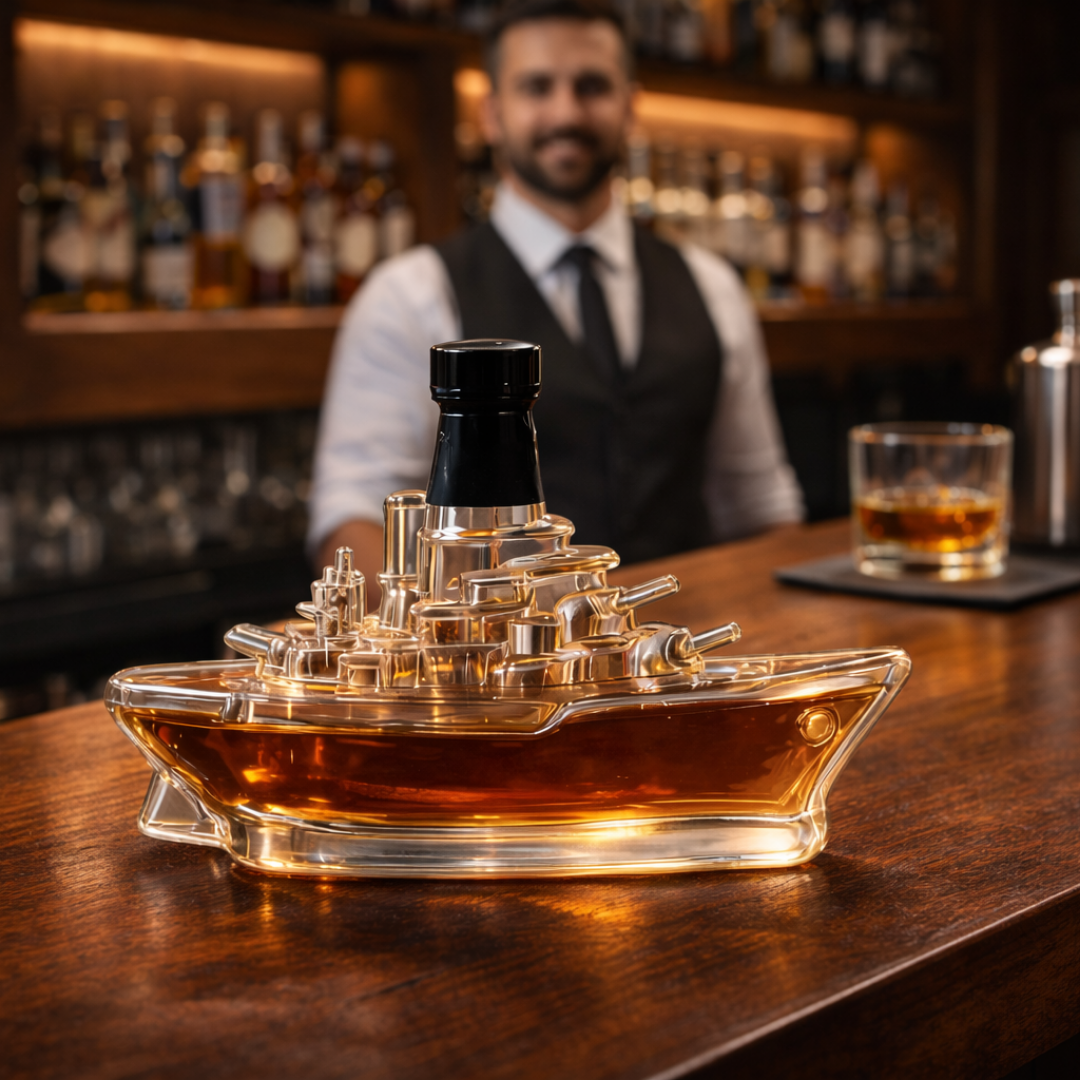 Licorera de Whisky Águila – Edición Limitada