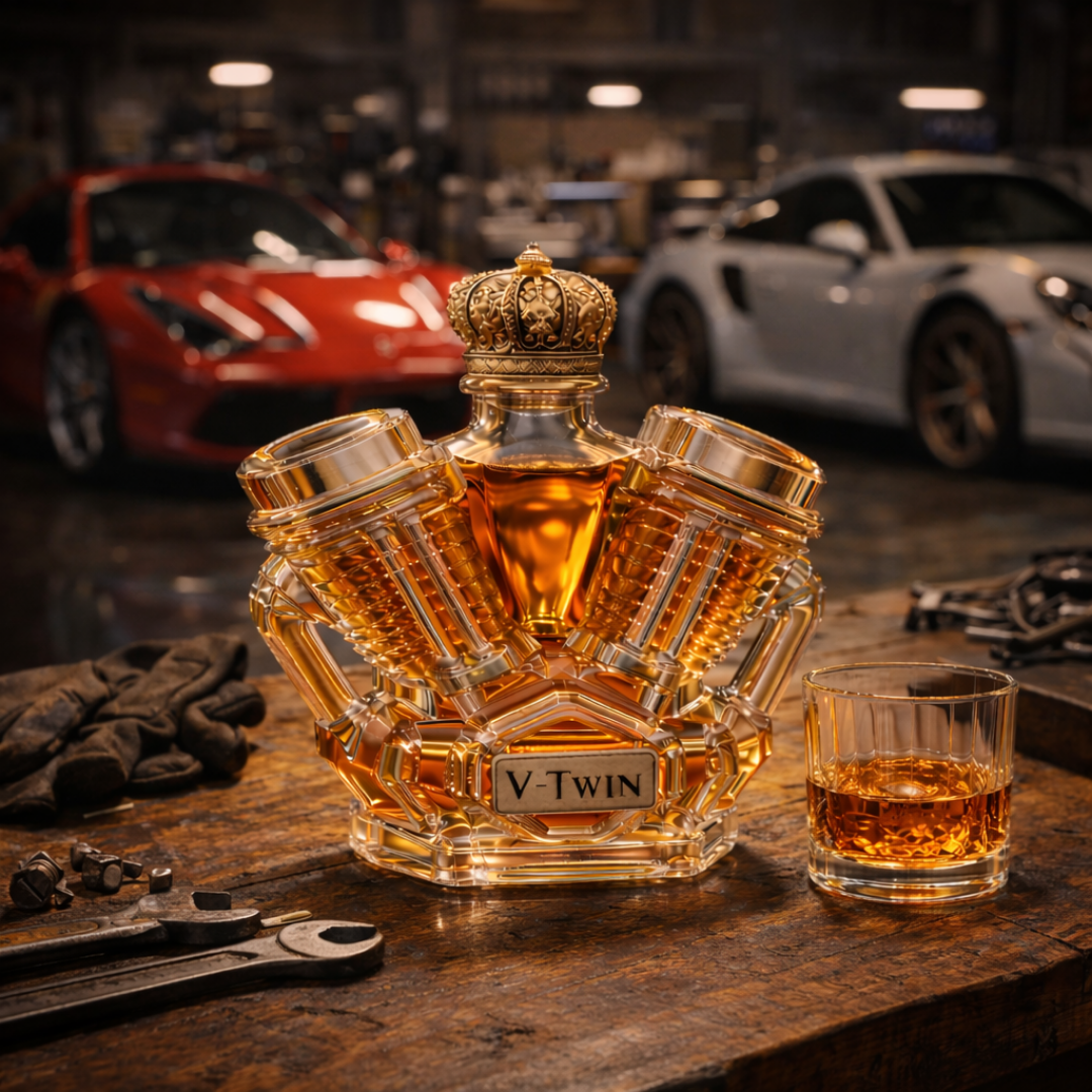 Licorera V8 – Edición Exclusiva