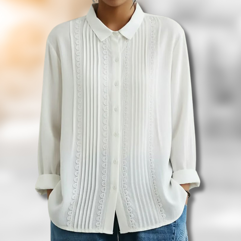 Blusa Amelia Plisada