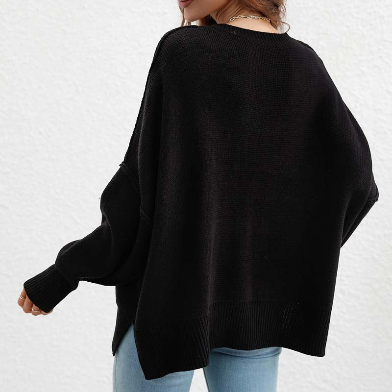 Jersey de Punto Liso Cuello Redondo