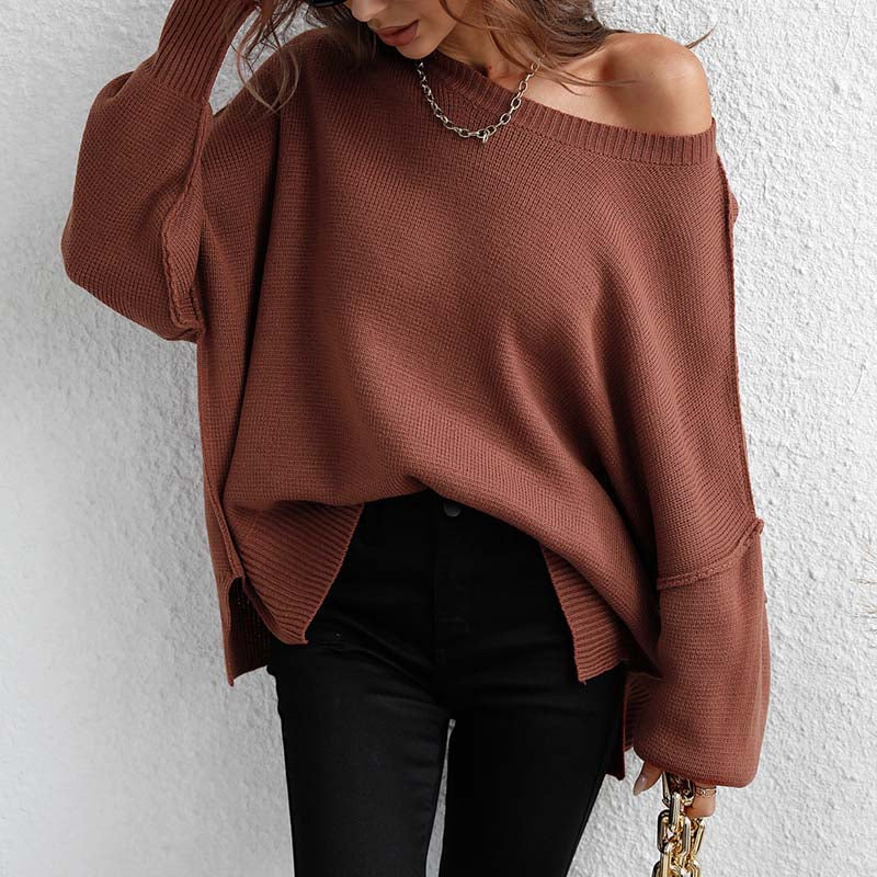 Jersey de Punto Liso Cuello Redondo