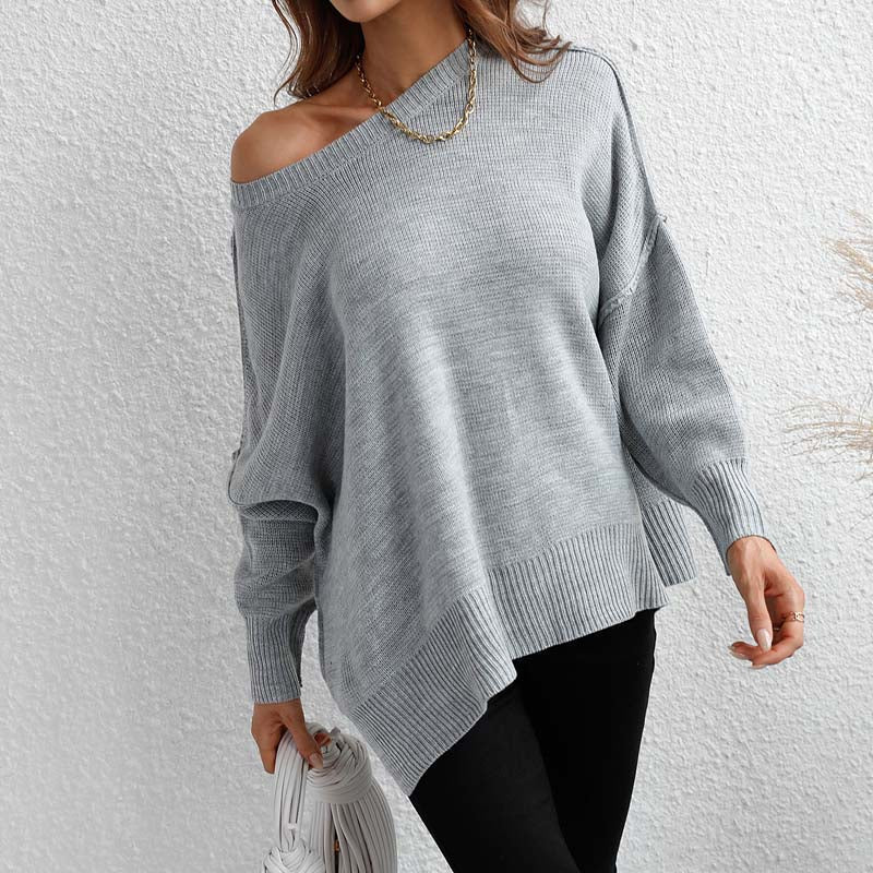 Jersey de Punto Liso Cuello Redondo