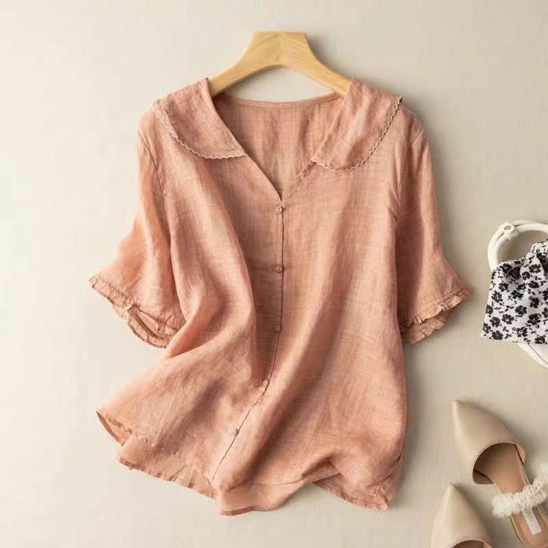Blusa Adèle de Lino