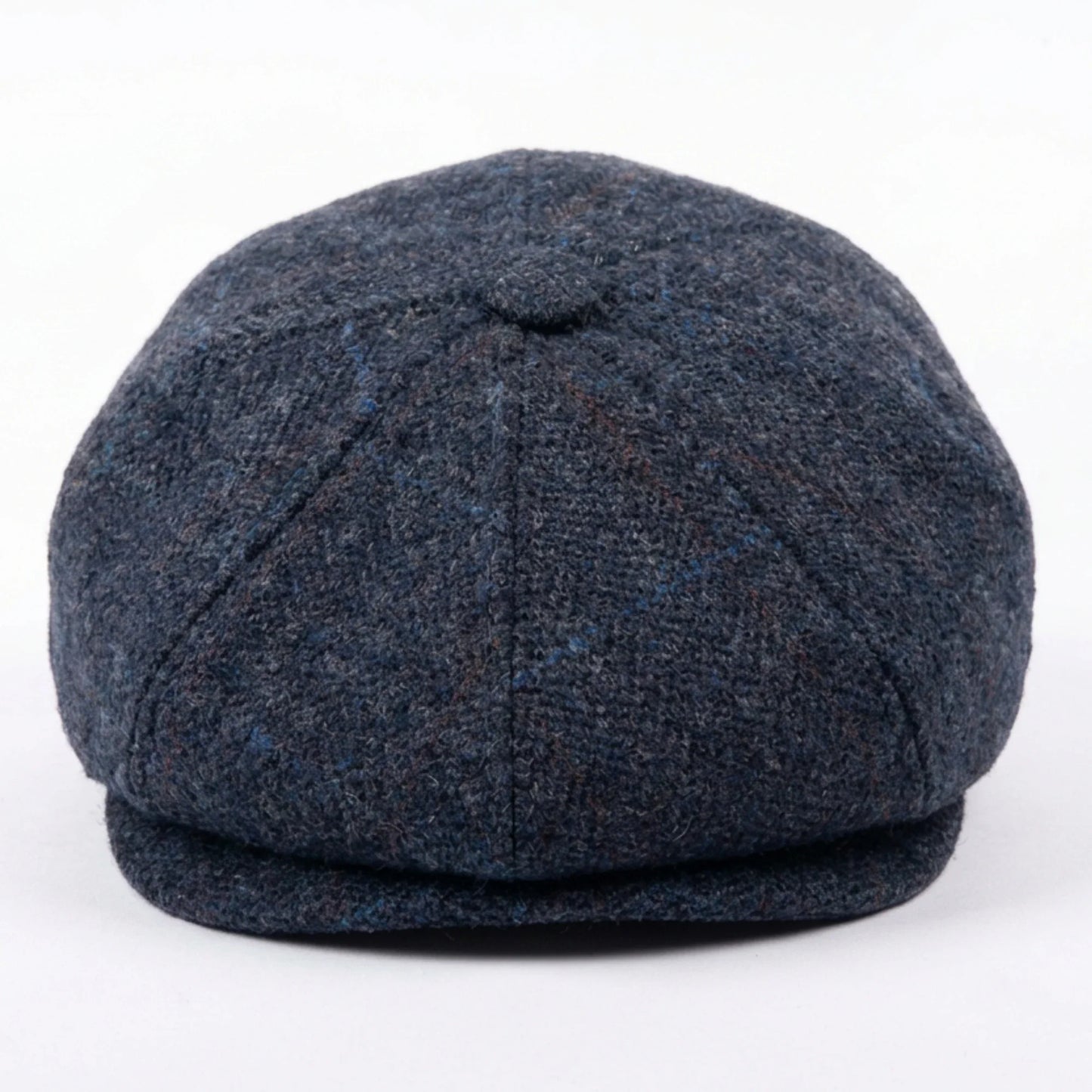 Gorra Newsboy Azul Marino de Lana