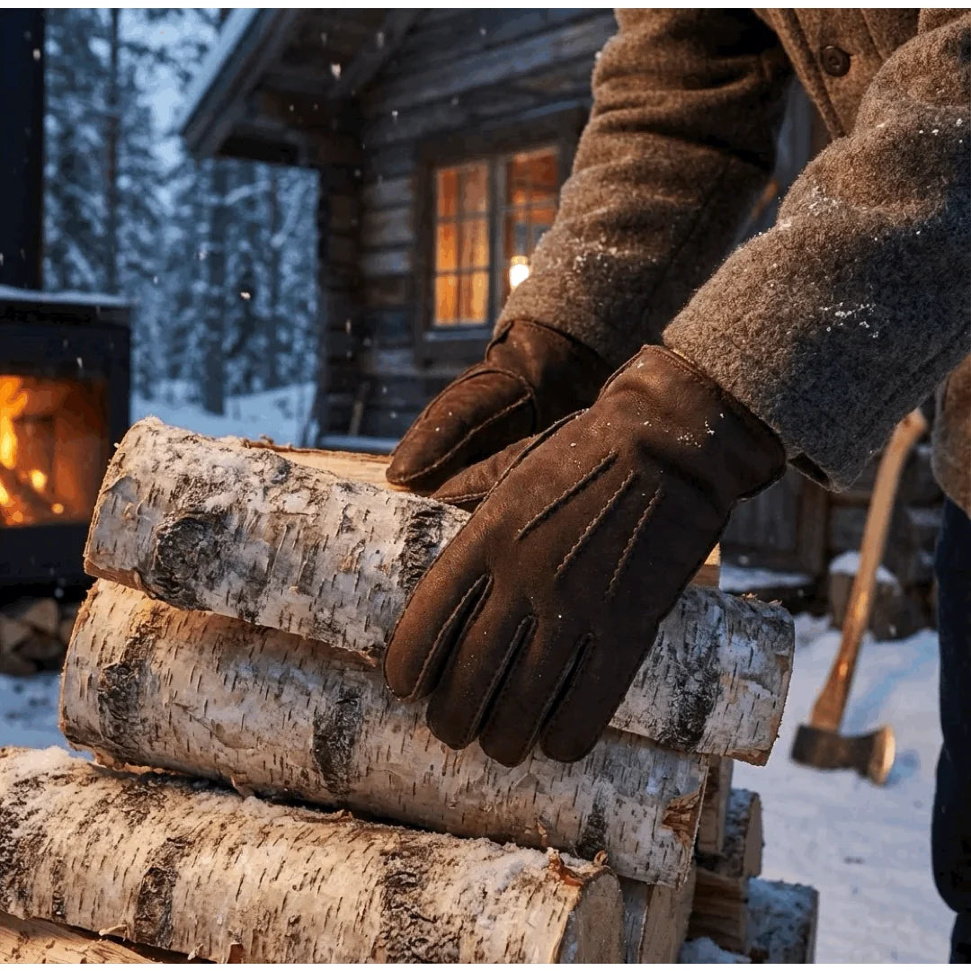 Guantes de Piel de Borrego Clásicos
