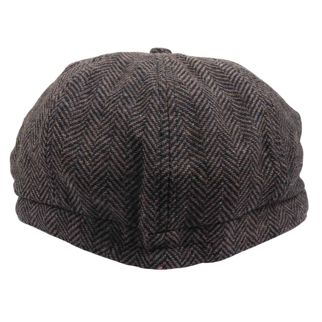 Gorra Newsboy de Espiga Atemporal