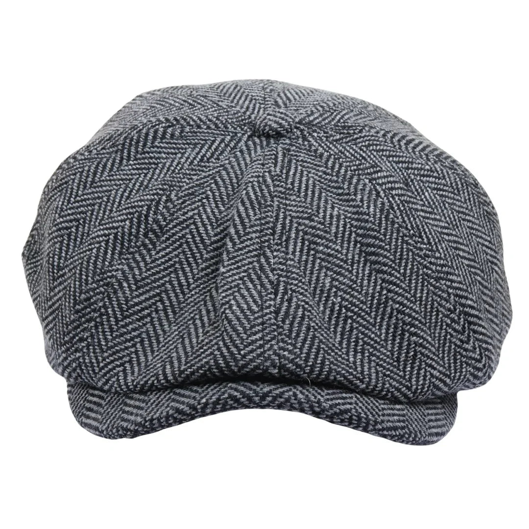 Gorra Newsboy de Espiga Atemporal