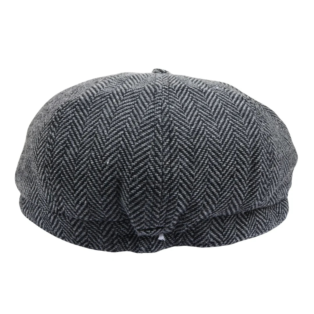 Gorra Newsboy de Espiga Atemporal