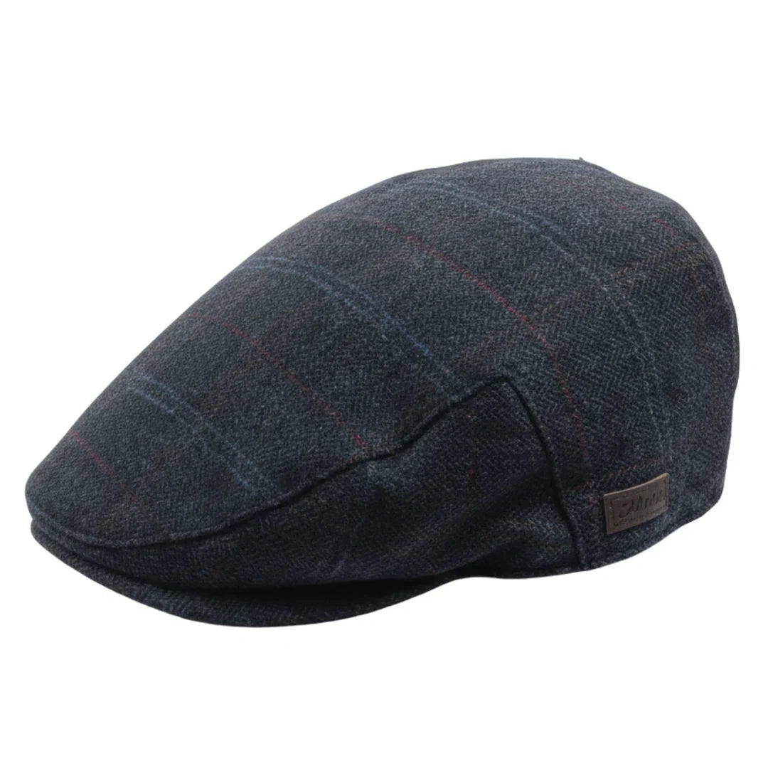 Gorra Plana Ivy de Espiga a Cuadros