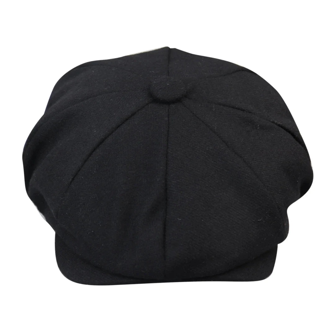 Gorra Grandad de Ocho Paneles Tweed