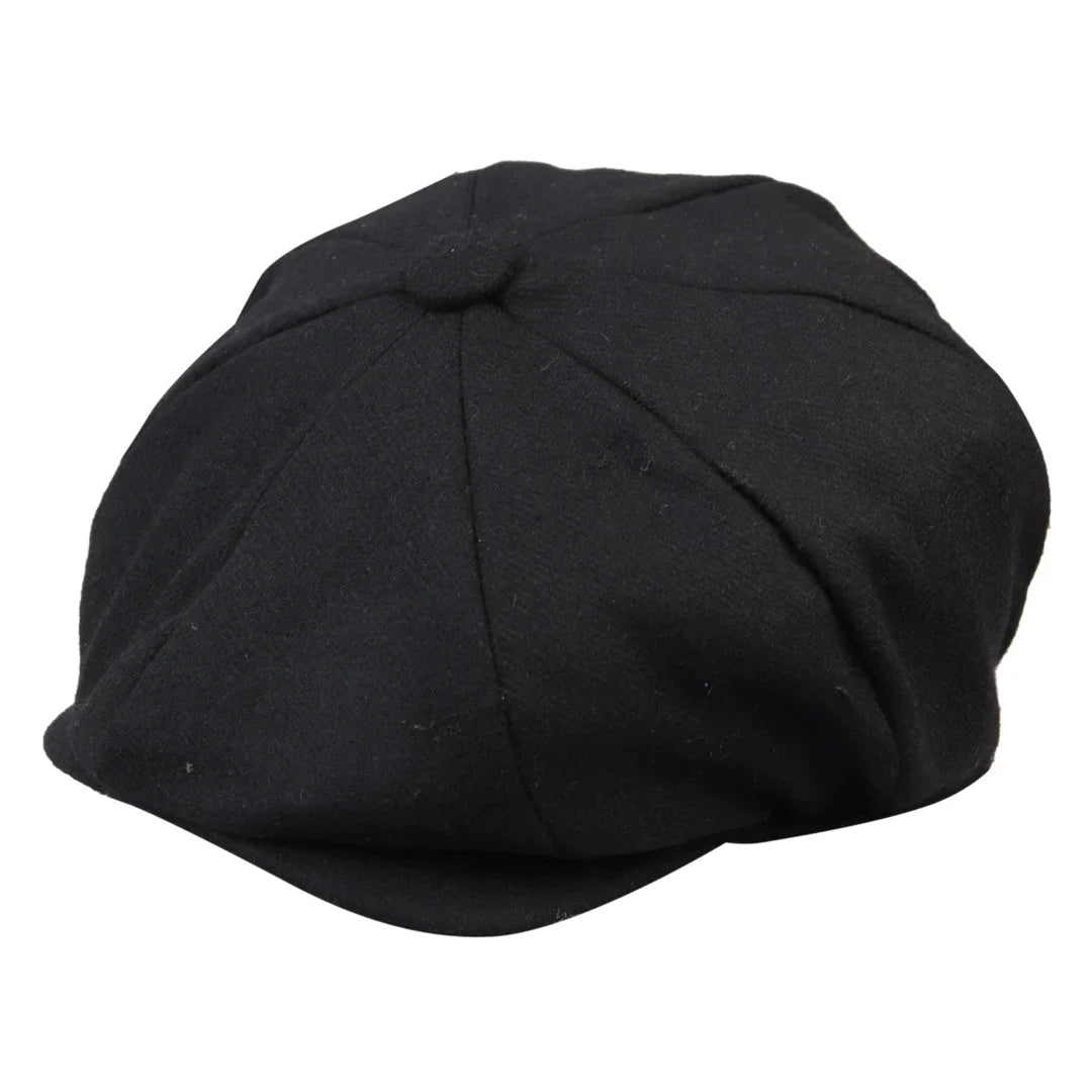 Gorra Grandad de Ocho Paneles Tweed