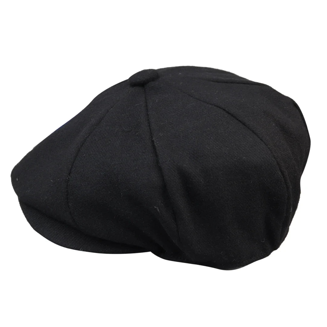 Gorra Grandad de Ocho Paneles Tweed