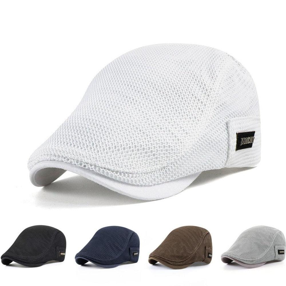 Gorra plana de verano