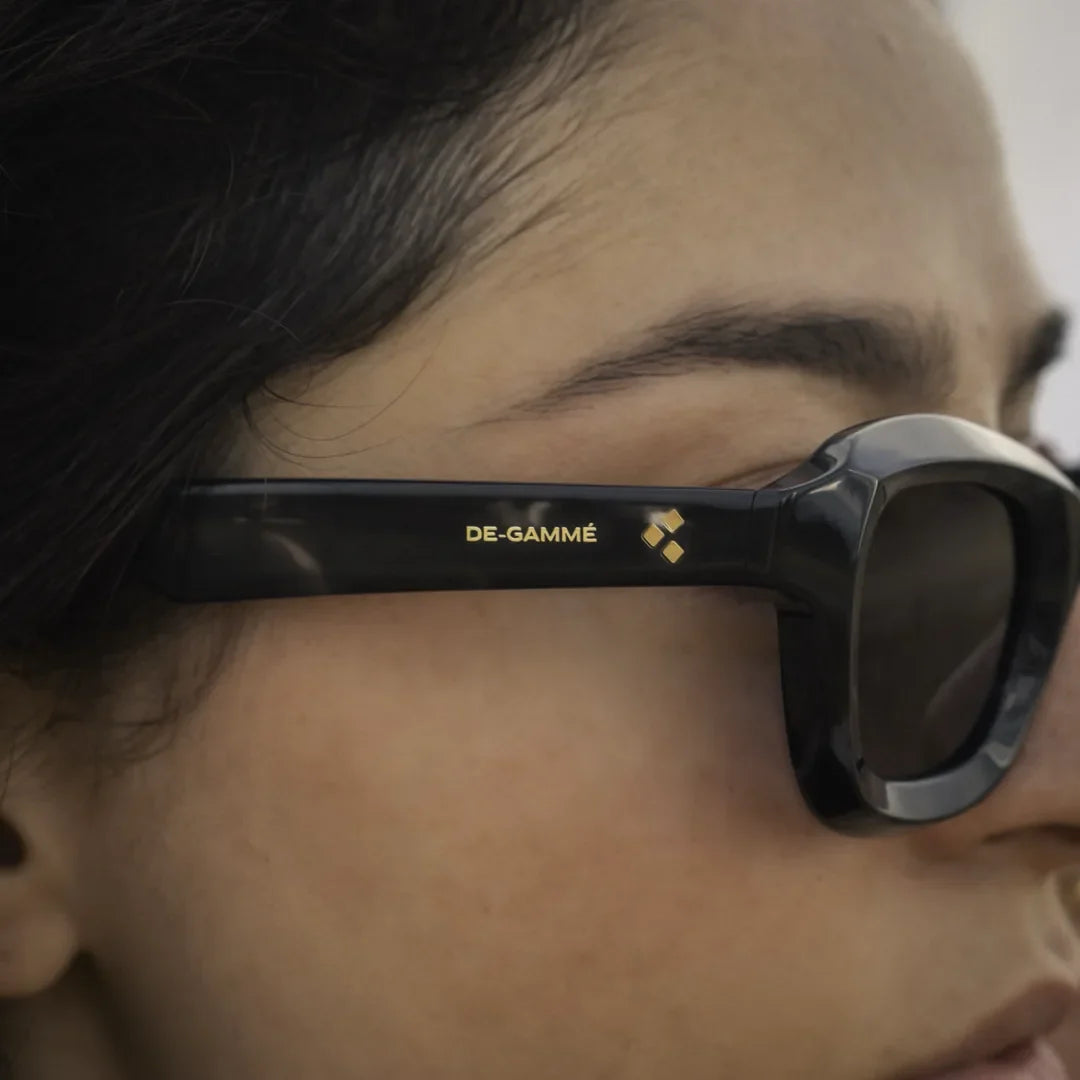 Gafas de Sol Milan Negro Geométrico