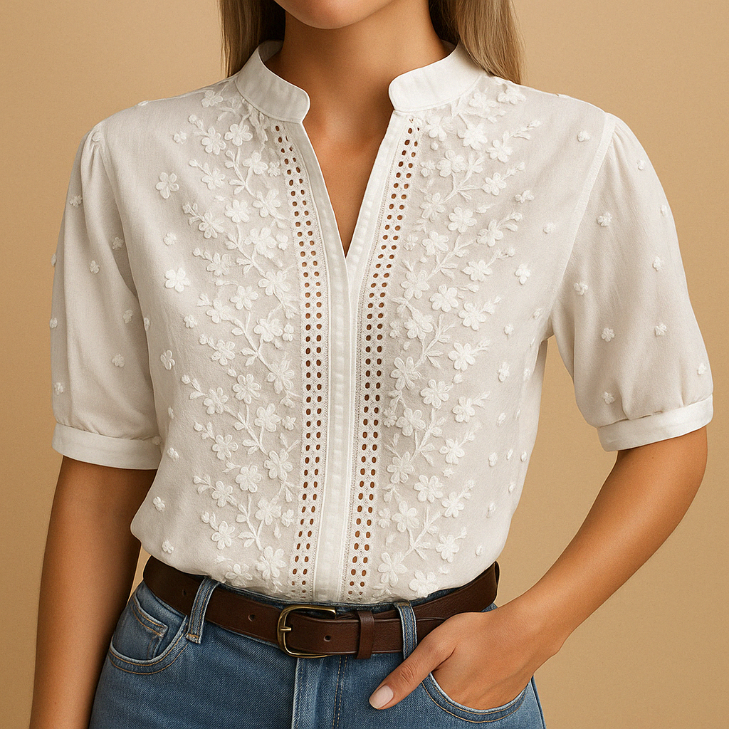 Blusa Aureline Blanca