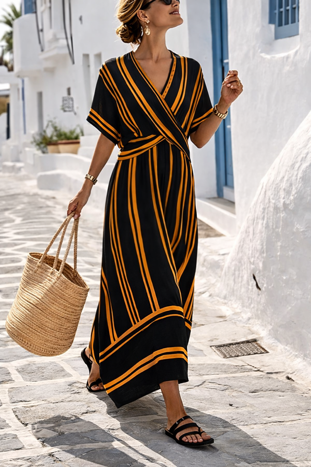 En Grecia | Vestido de Verano Mediterráneo