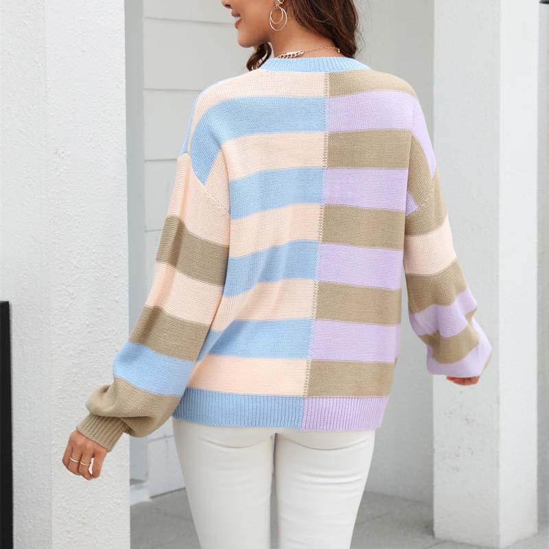 Jersey de Rayas Color Block