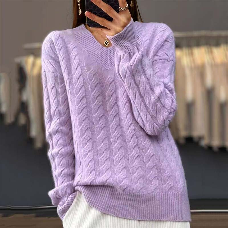 Jersey de Punto Trenzado