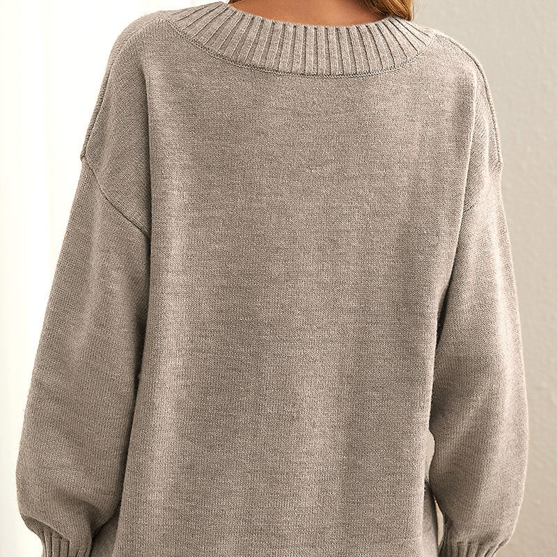 Jersey de Punto Cuello en V