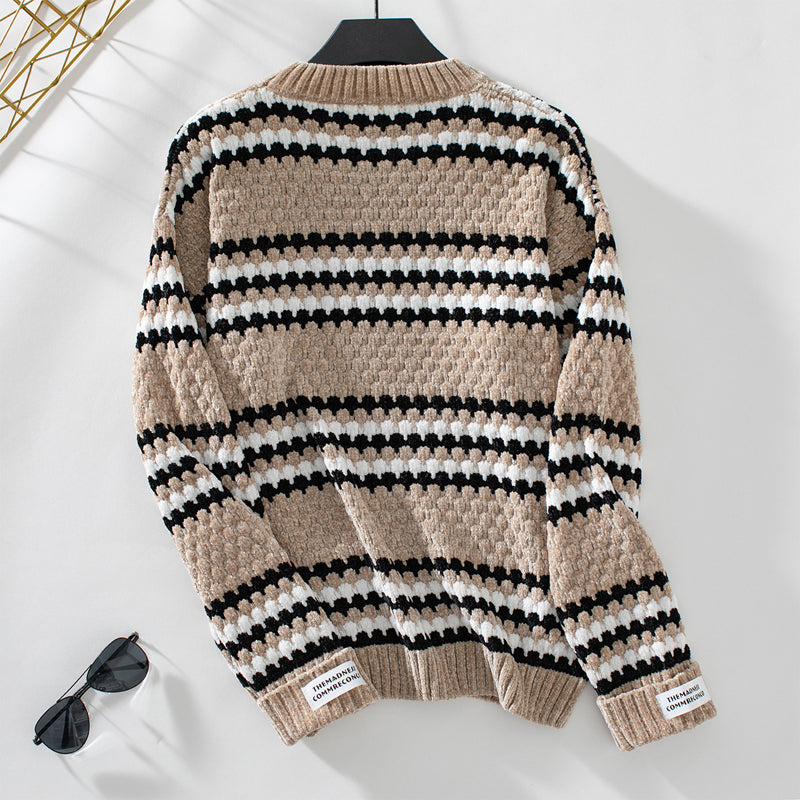 Jersey de Rayas Caqui