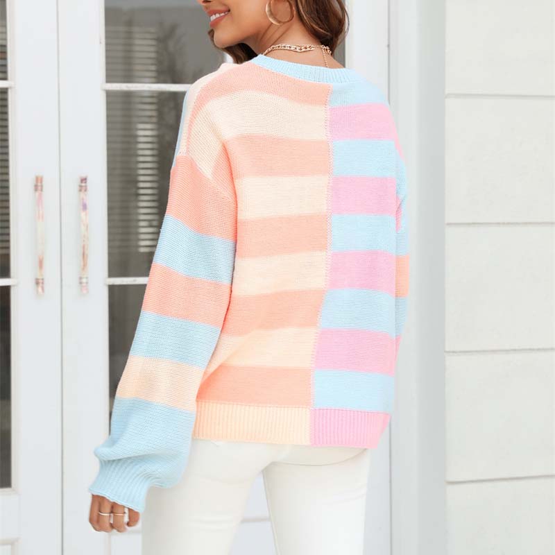 Jersey de Rayas Color Block