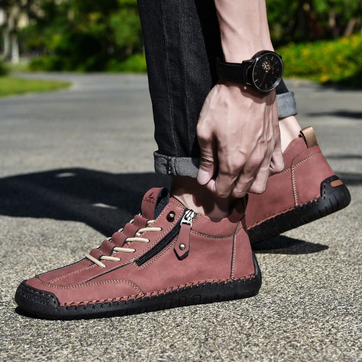 EDWARD SMART - Zapatos de Cuero
