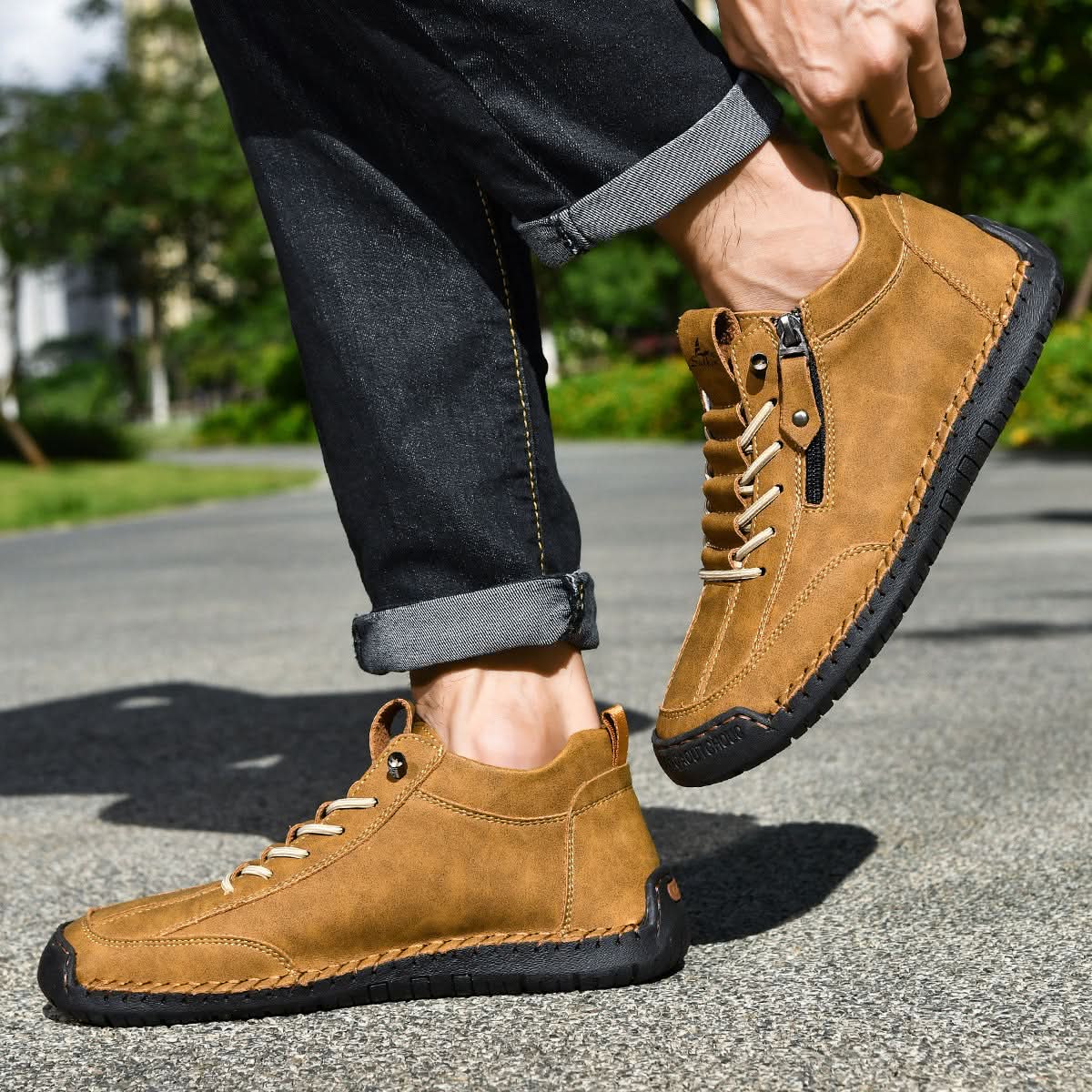 EDWARD SMART - Zapatos de Cuero