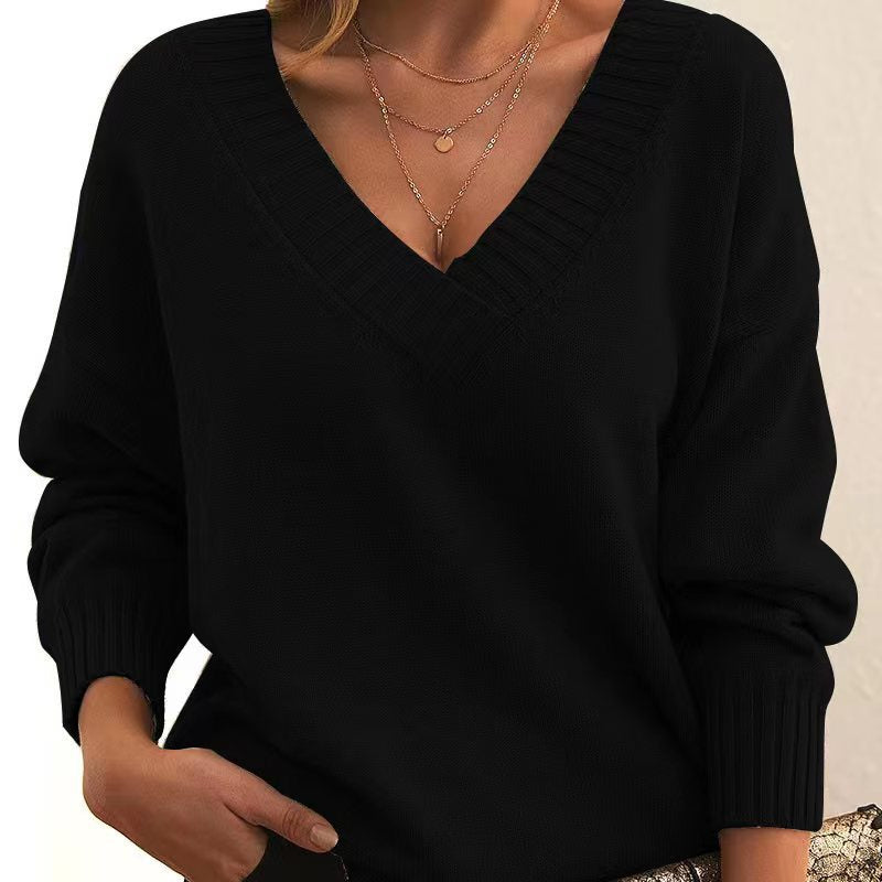Jersey de Punto Cuello en V