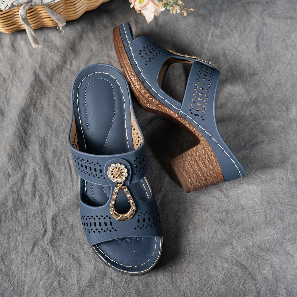 Sandalias Ortopédicas de Tacón Elegancia