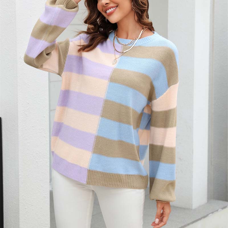 Jersey de Rayas Color Block