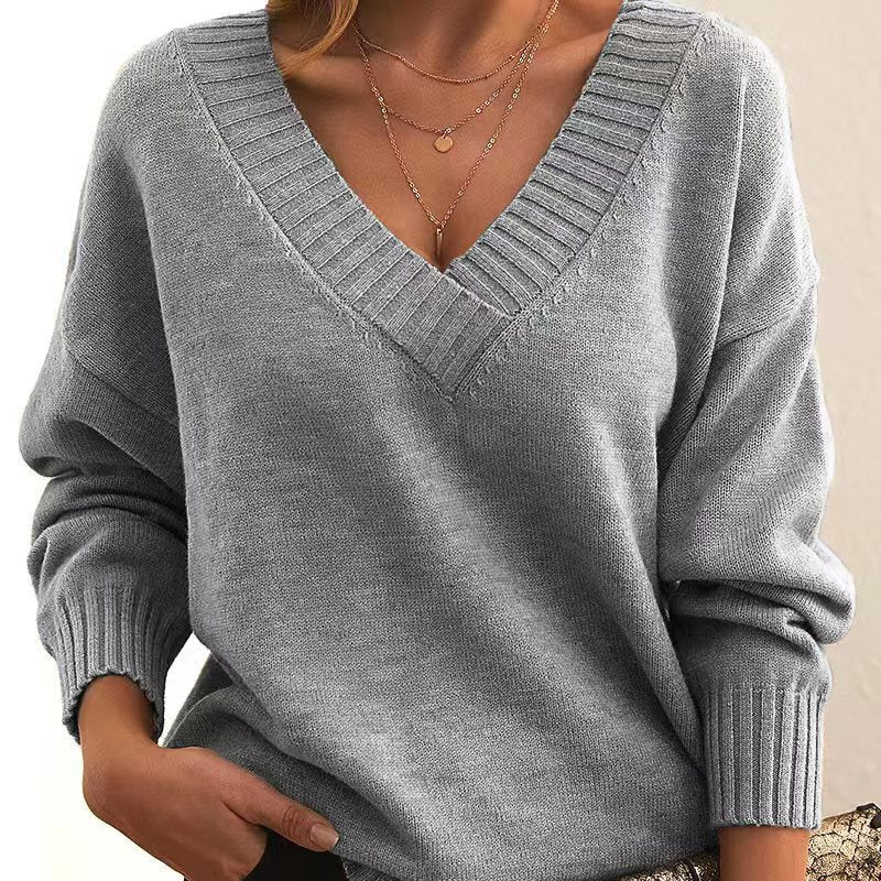 Jersey de Punto Cuello en V
