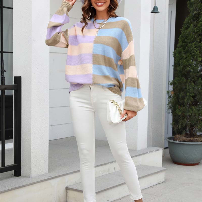 Jersey de Rayas Color Block