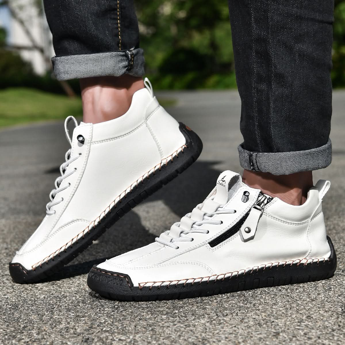 EDWARD SMART - Zapatos de Cuero
