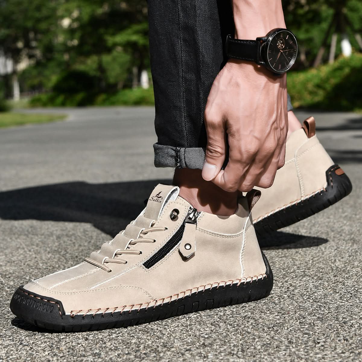 EDWARD SMART - Zapatos de Cuero