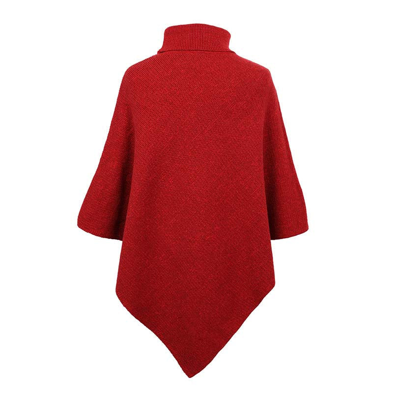 Jersey de Cuello Vuelto con Botones