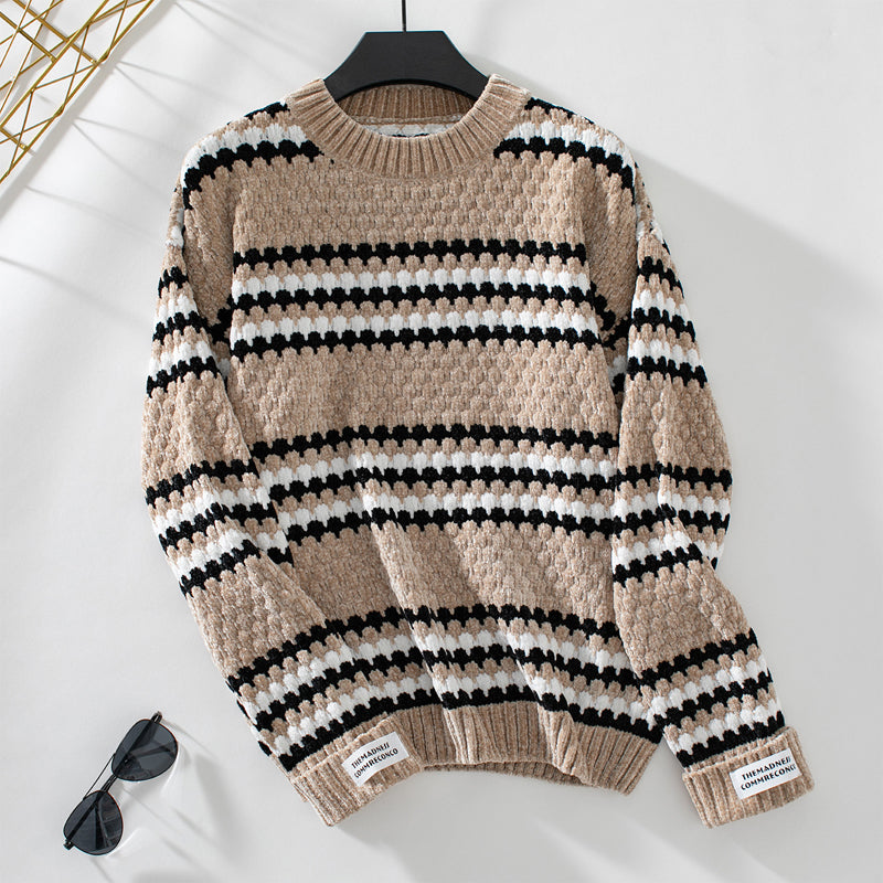 Jersey de Rayas Caqui