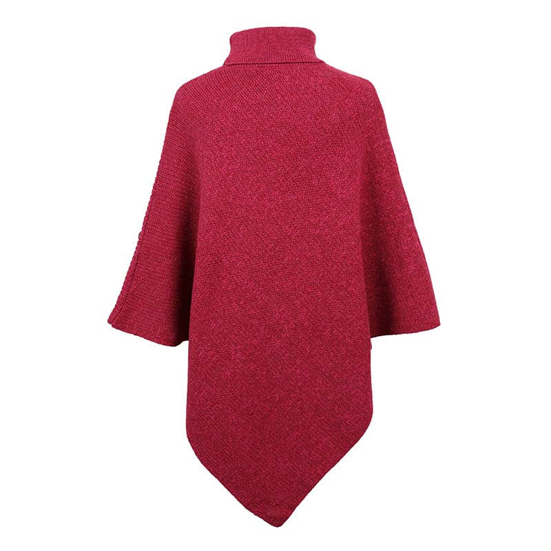 Jersey de Cuello Vuelto con Botones