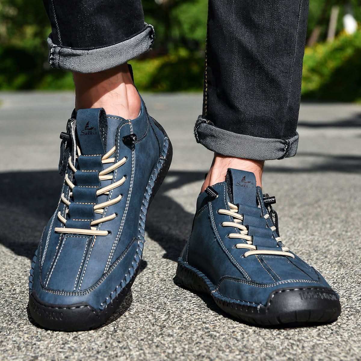 EDWARD SMART - Zapatos de Cuero