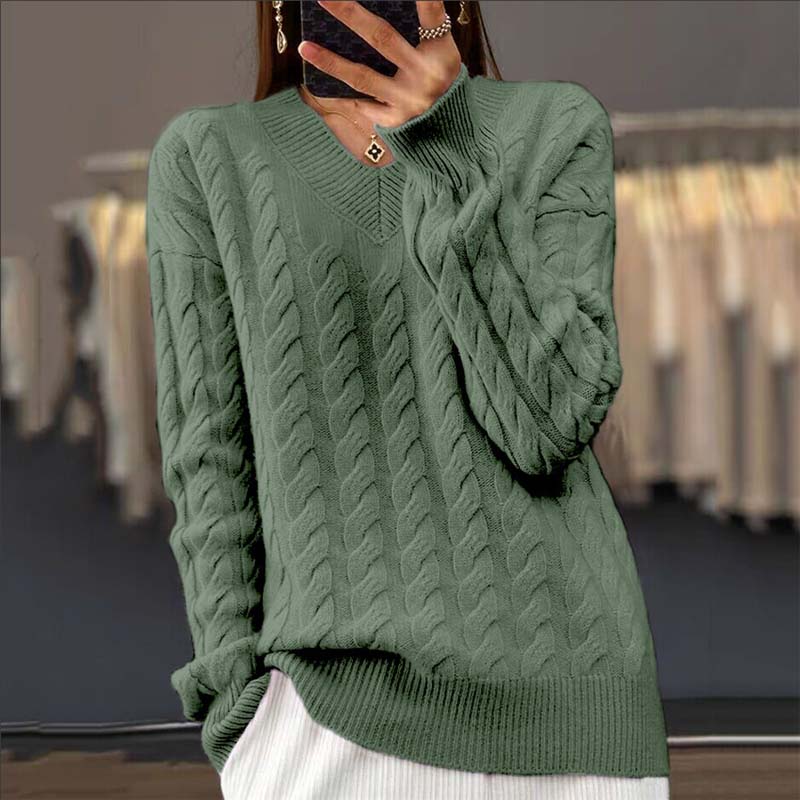 Jersey de Punto Trenzado